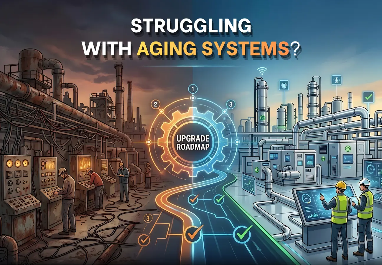 Aging industrial infrastructure in engineering projects